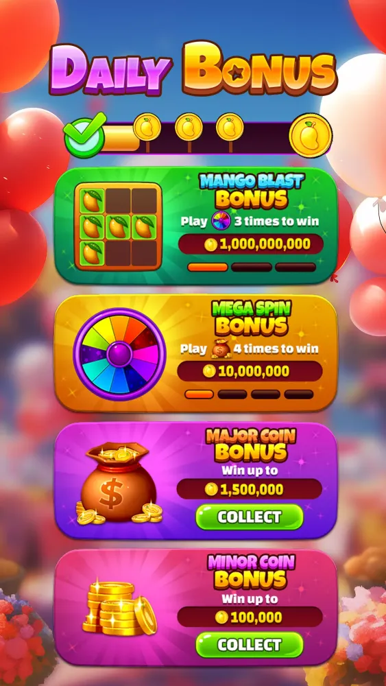 Capturas de tela do Golden Mango