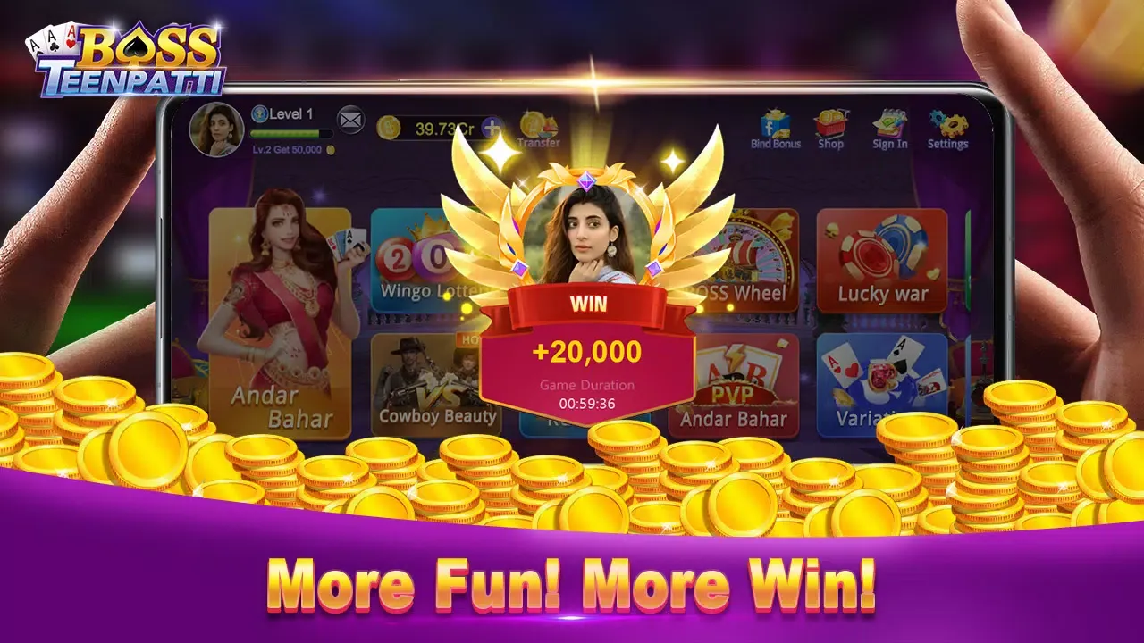 Capturas de tela do Boss Teenpatti