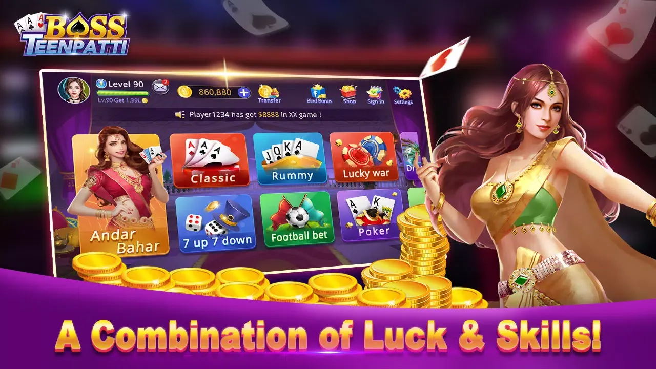 Capturas de tela do Boss Teenpatti