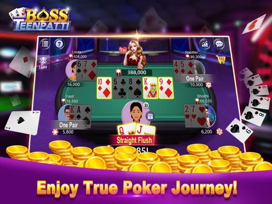 Capturas de pantalla de Boss Teenpatti iPad 