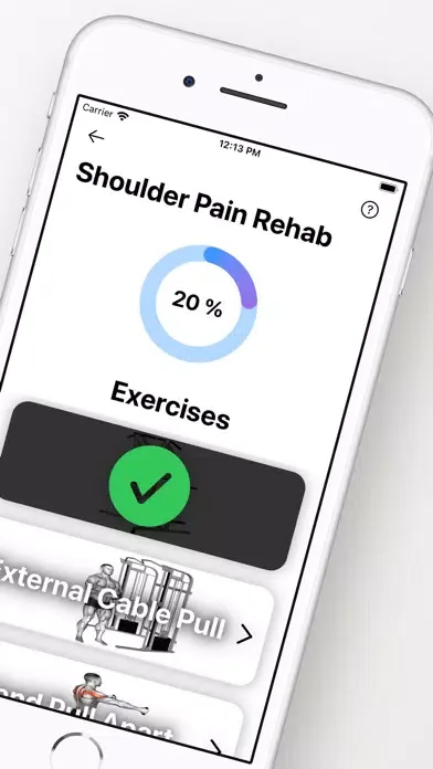 Captures d'écran de Pocket Rehab: Injuries + More