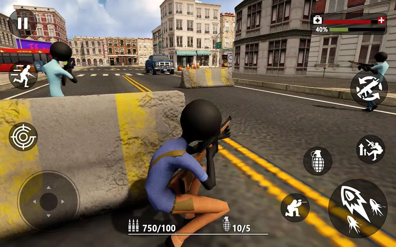Grand Stickman Cover V Screenshots