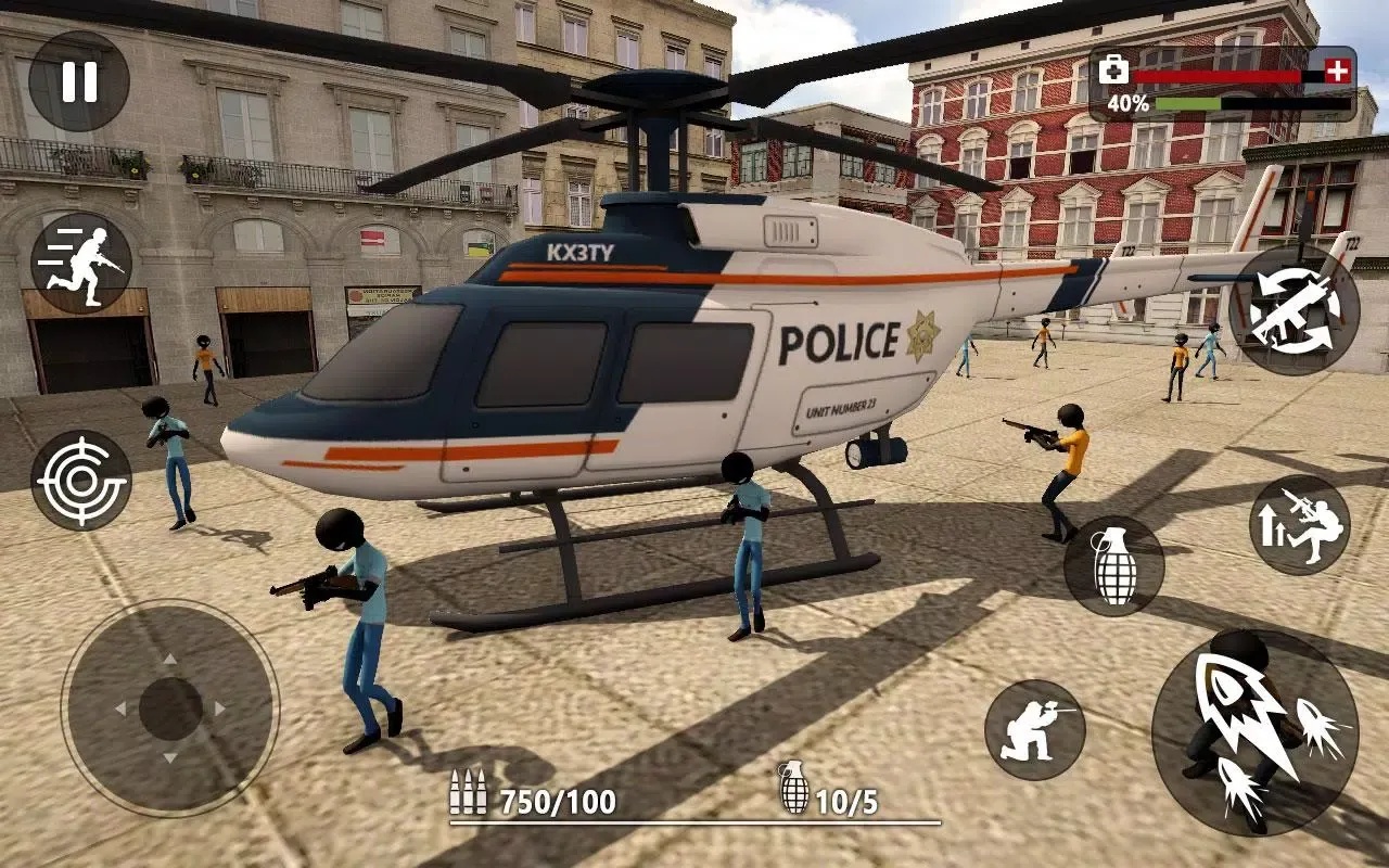 Grand Stickman Cover V Screenshots