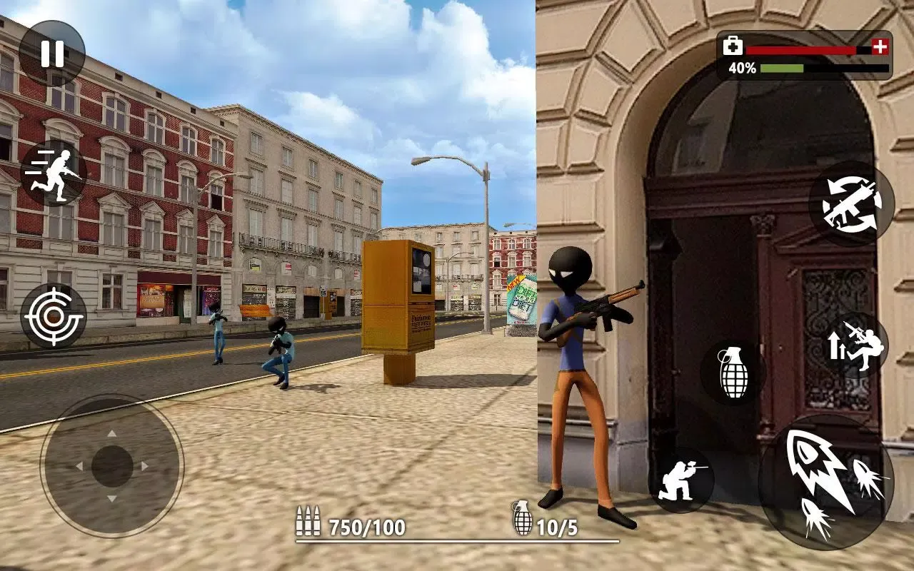 Grand Stickman Cover V Screenshots