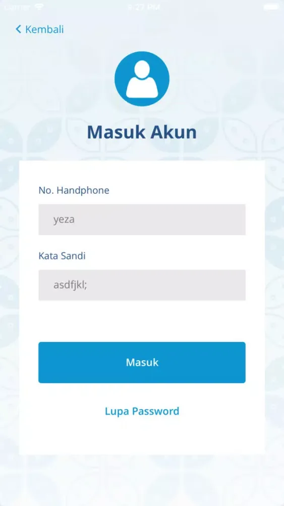 APINDO UMKM Mobile Screenshots