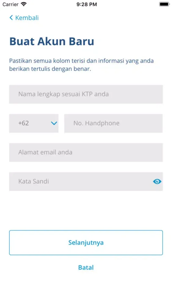 APINDO UMKM Mobile Screenshots