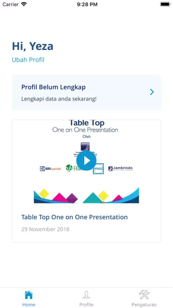 APINDO UMKM Mobile Screenshots