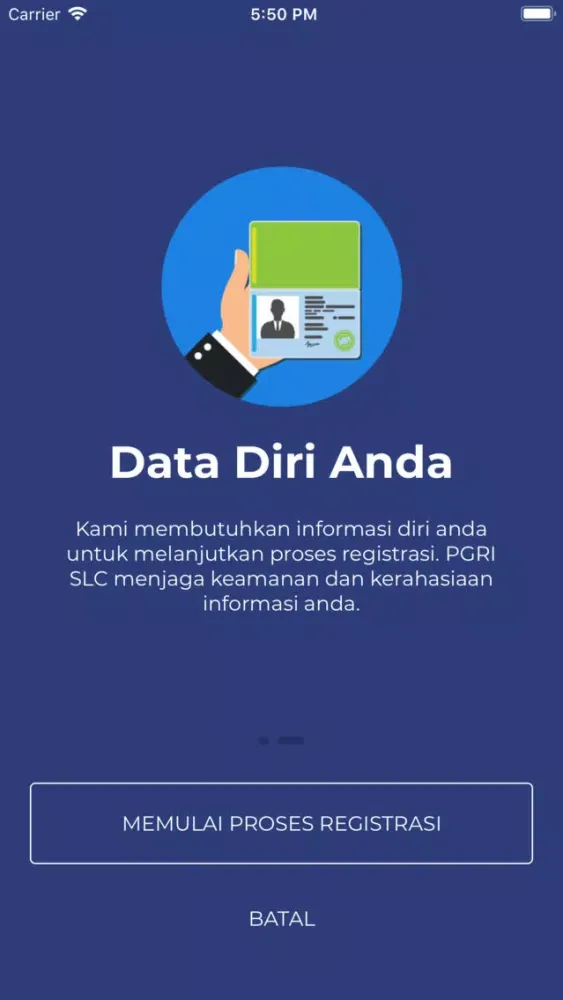 PGRI Smart Learning Center 스크린샷