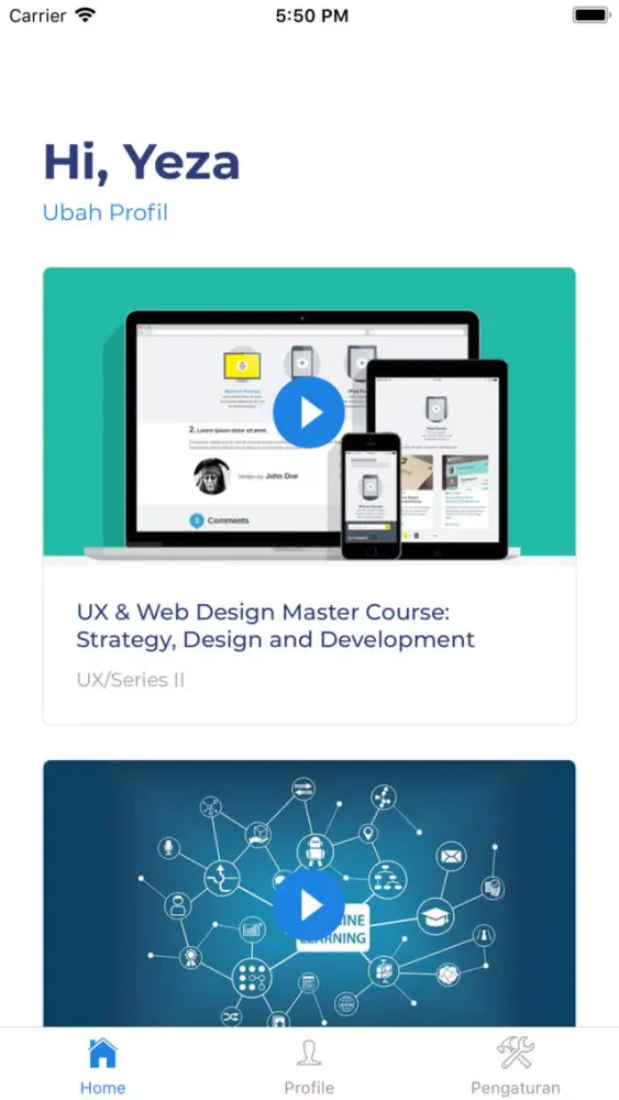 PGRI Smart Learning Center 스크린샷