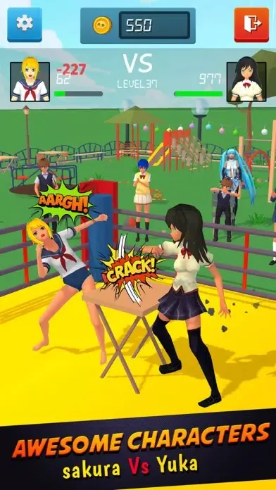 Slap Champ Sakura High School Ekran Görüntüleri