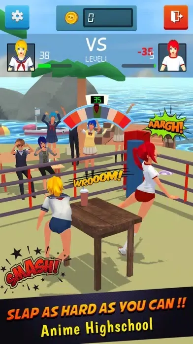 Slap Champ Sakura High School Ekran Görüntüleri