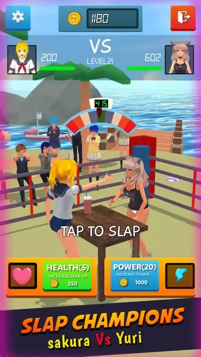 Slap Champ Sakura High School Ekran Görüntüleri