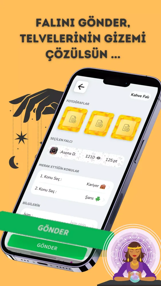 Birnaz Abla - Kahve Tarot falı Screenshots