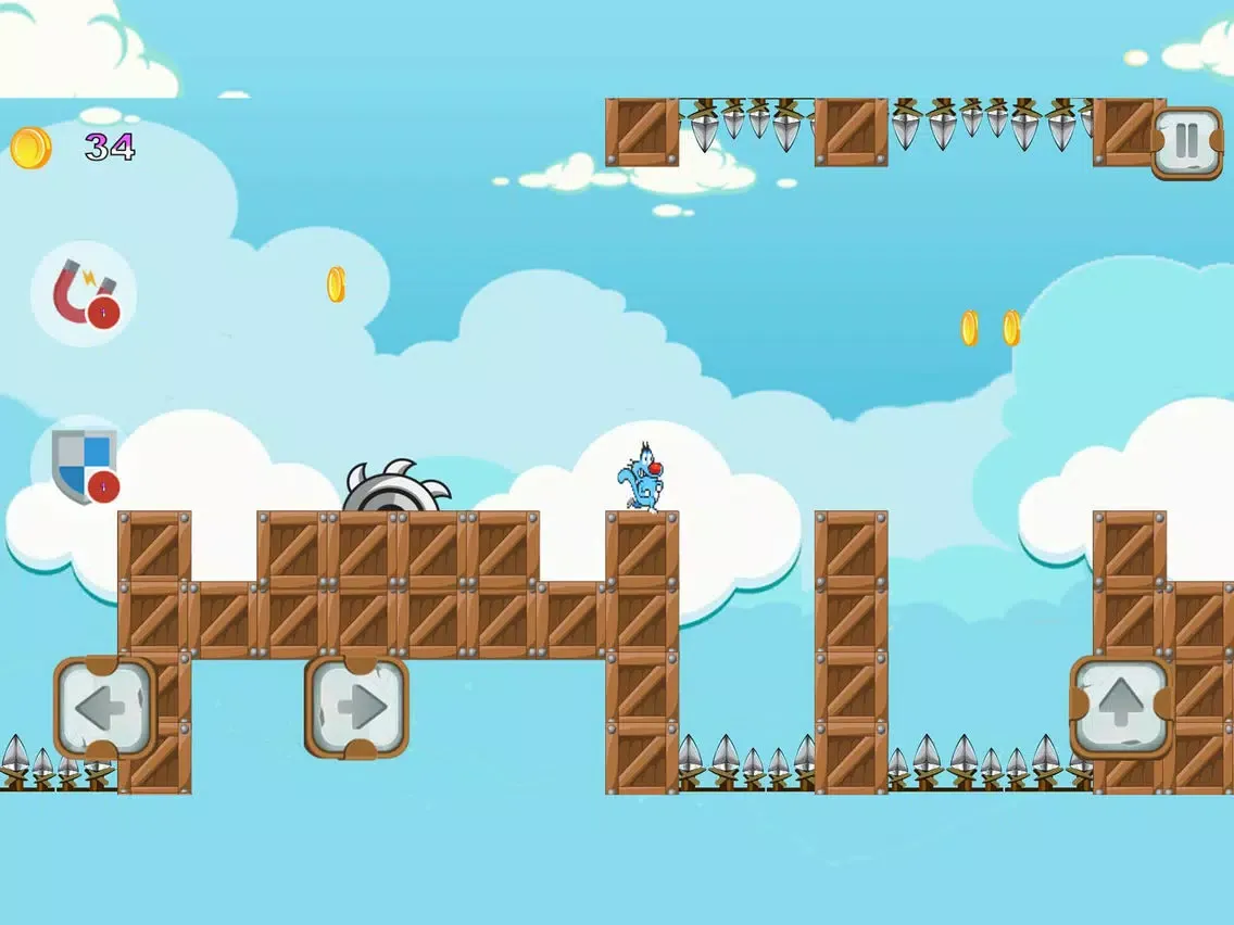 Blue Ogyy Adventure iPad  스크린샷