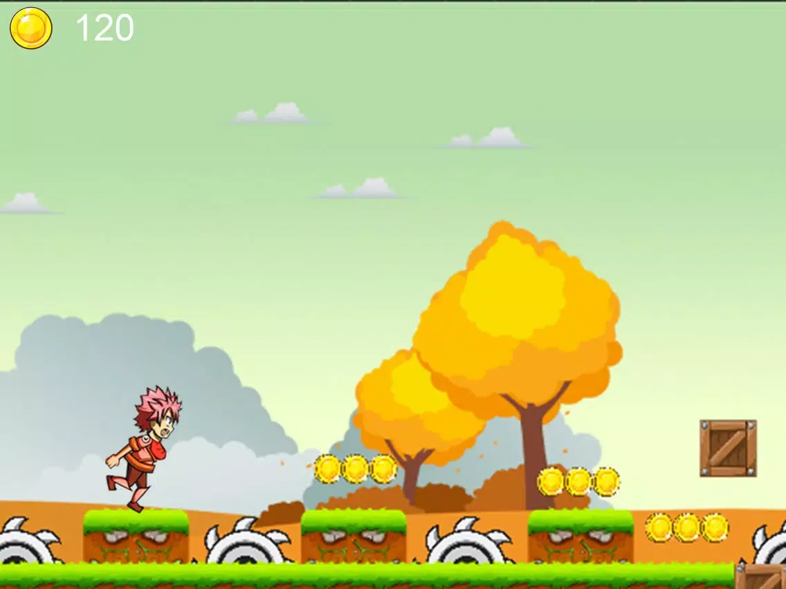 Capturas de tela do Super Natsu Run iPad 