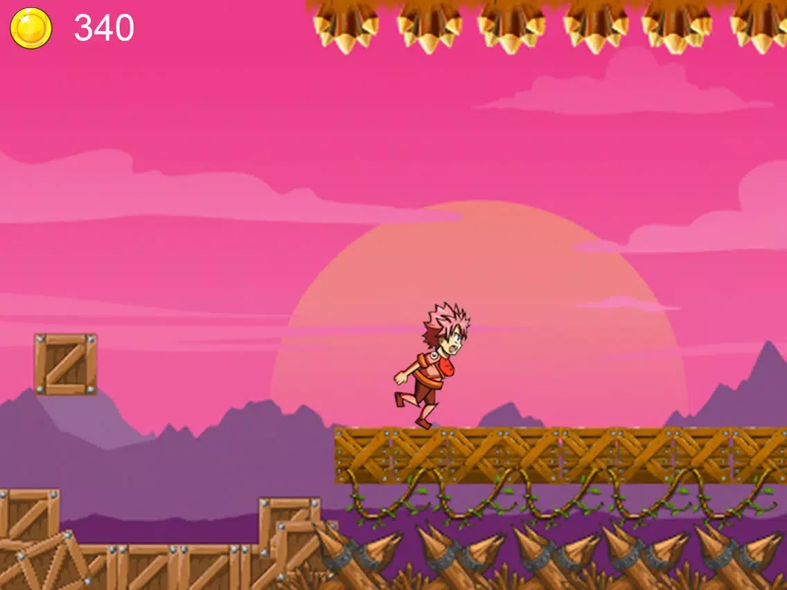 Capturas de tela do Super Natsu Run iPad 