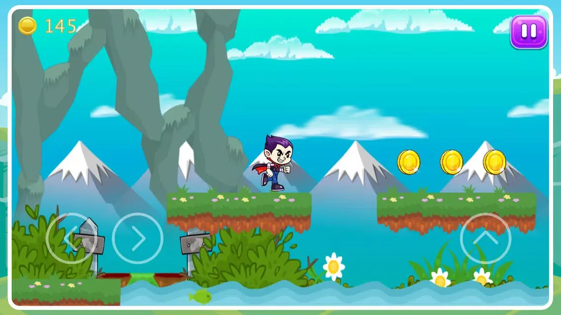 Tangkapan skrin Vampire Adventure Run