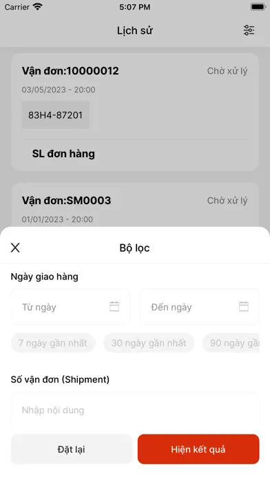 Ba Huân Delivery Ekran Görüntüleri