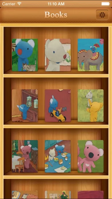 Capturas de pantalla de 蓝色小考拉有声绘本—宝贝听儿童经典寓言故事英语启蒙教育
