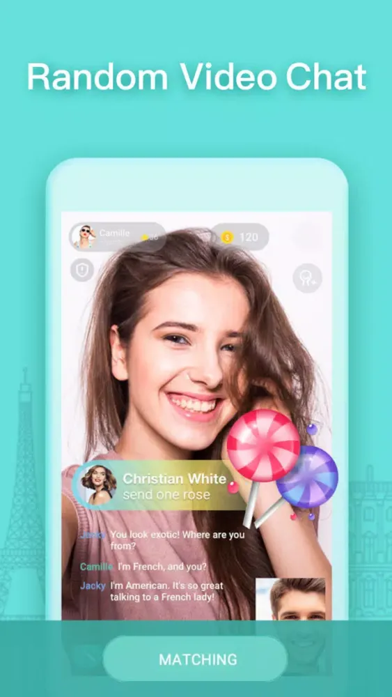 SPARK - Video Chat New Friends سکرین شاٹس