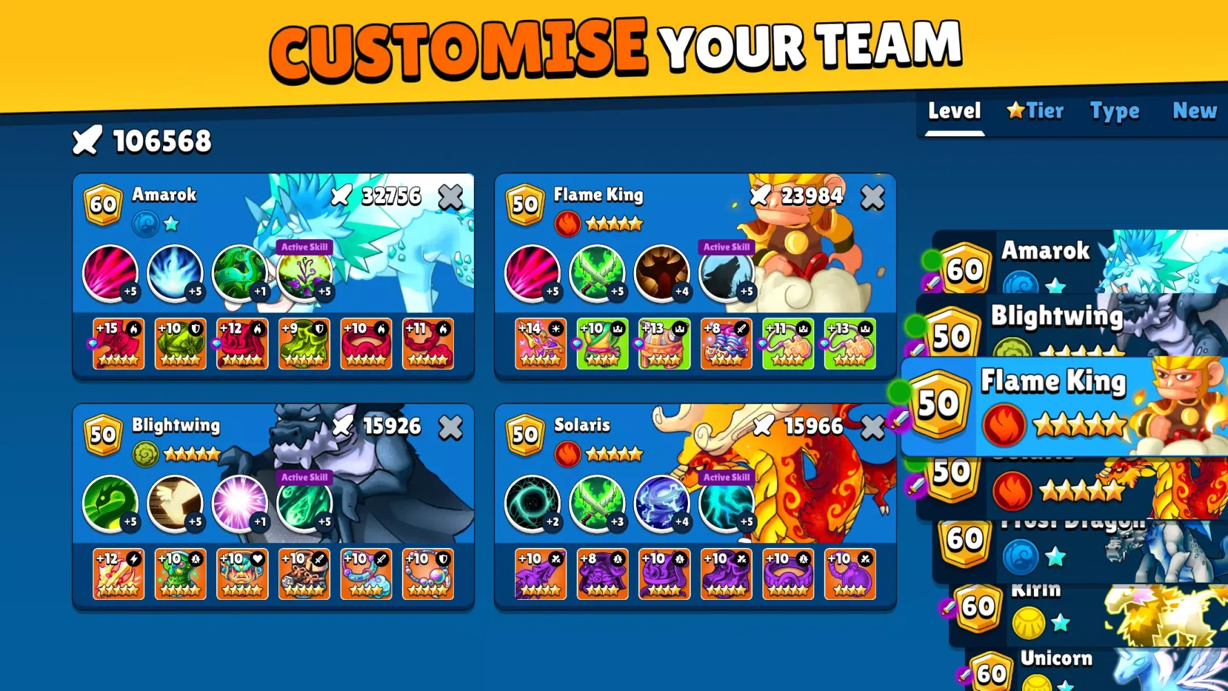 Tangkapan skrin Beast Brawl