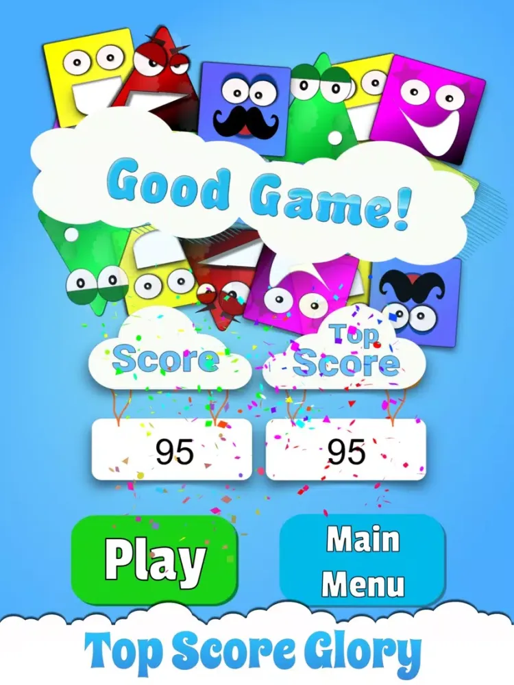 Ảnh chụp màn hình của Silly Shapes - Funny Game iPad 
