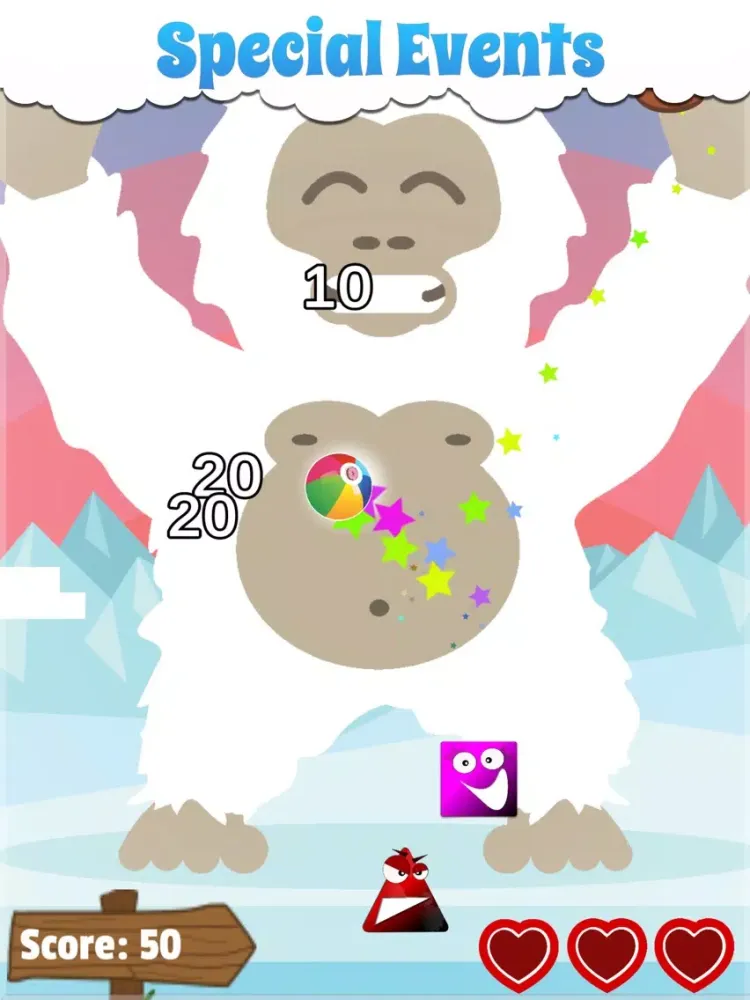 Ảnh chụp màn hình của Silly Shapes - Funny Game iPad 