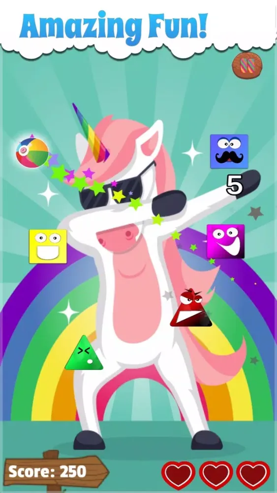 Ảnh chụp màn hình của Silly Shapes - Funny Game