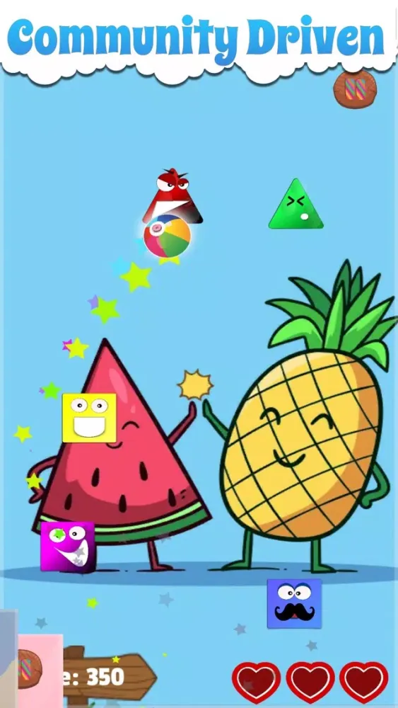 Ảnh chụp màn hình của Silly Shapes - Funny Game