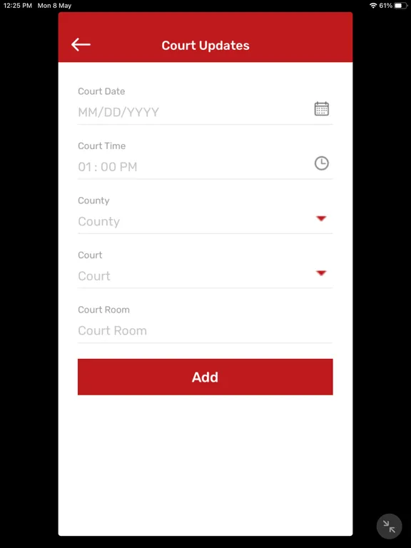 Скриншоты Bail Hotline Customer iPad 