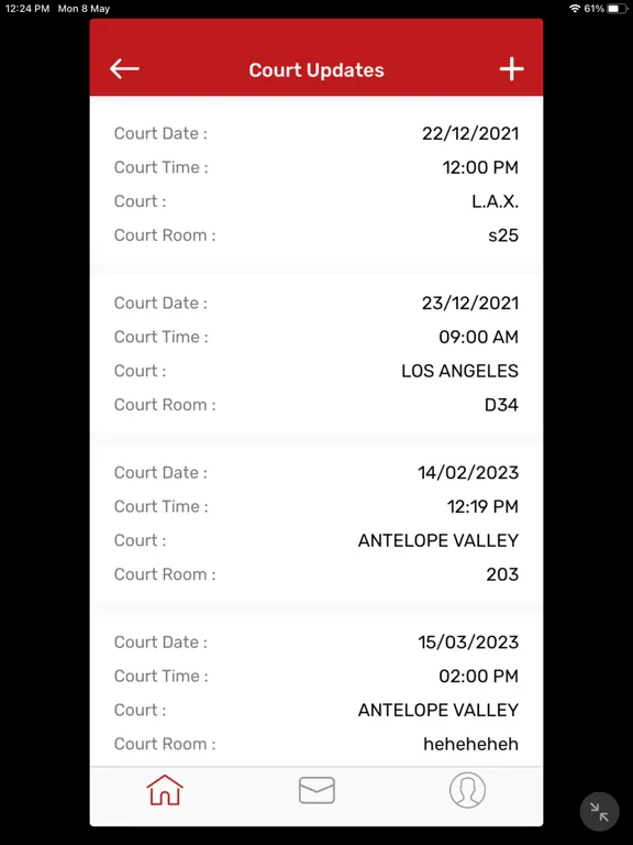 Скриншоты Bail Hotline Customer iPad 