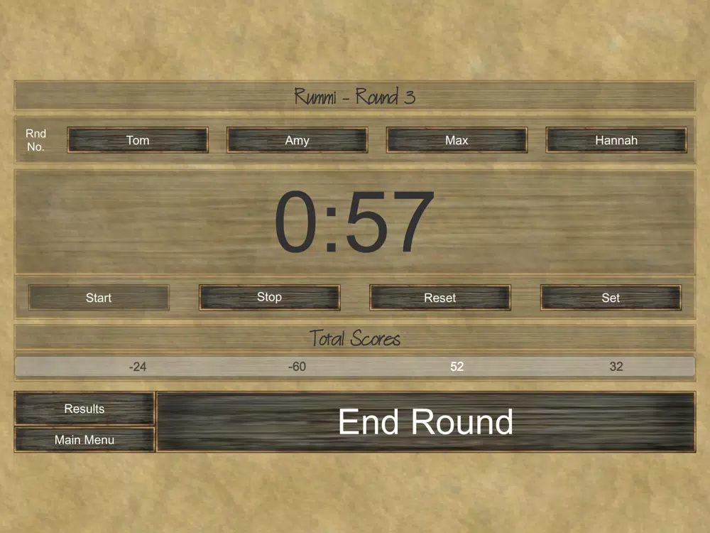 Screenshot di Rummi Scorer iPad 