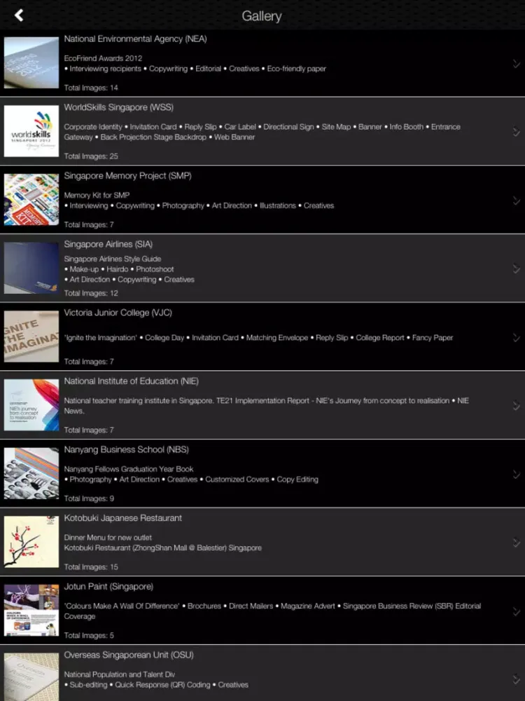 Capturas de pantalla de JAB. iPad 