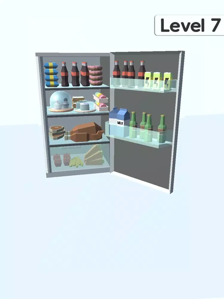 Food Sort 3D iPad  स्क्रीनशॉट