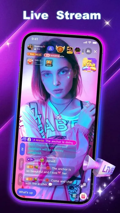 Zrzuty ekranu Poppo Live- Live Stream