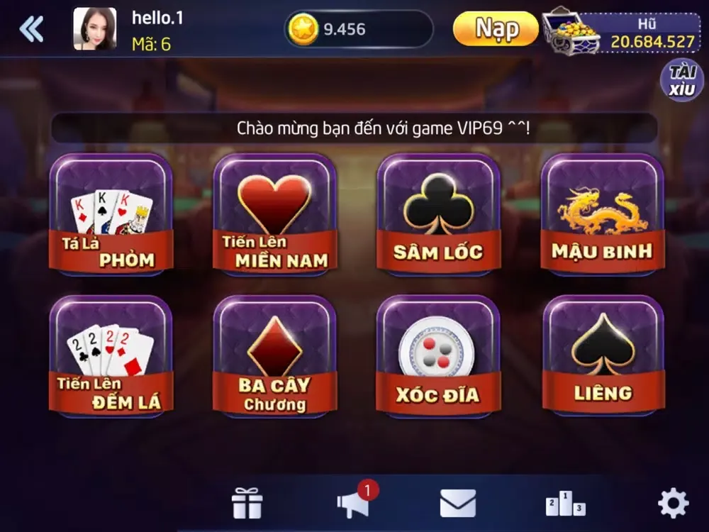 Captures d'écran de Vip69 - Choi danh bai online iPad 