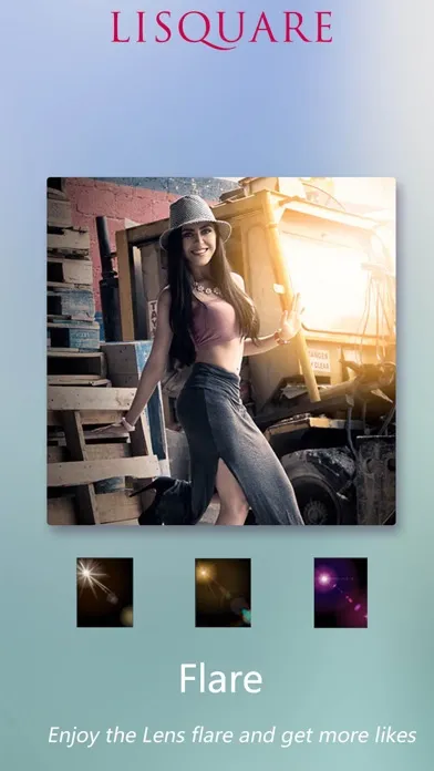 Lisquare - insta square by Lidow editor and photo collage maker photo editor 스크린샷