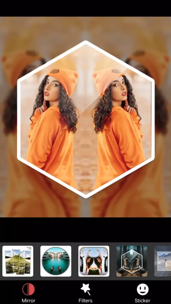 Photo Editor Collage MirrorApp Ekran Görüntüleri
