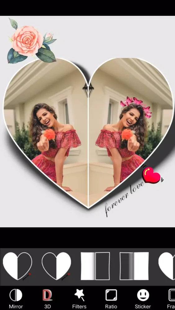 Photo Editor Collage MirrorApp Ekran Görüntüleri