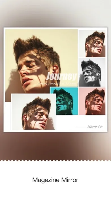 تصاویر Mirror Pic Collage HD -  Insta Mag and Photo Mirror Collage Photo Editor