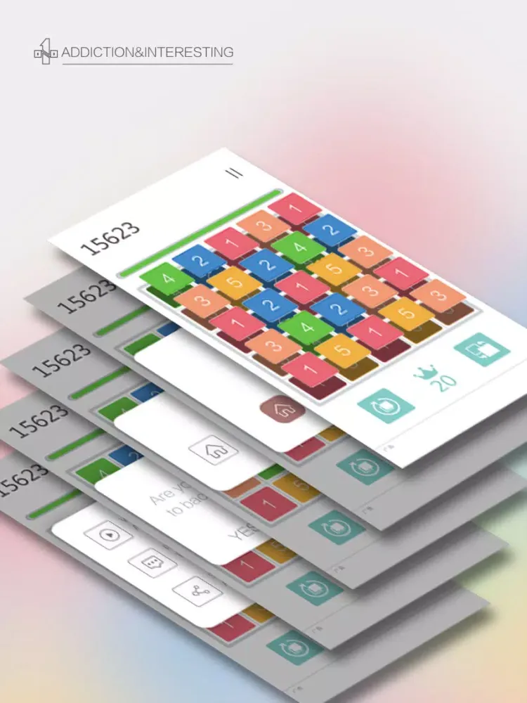 Tap+1-Free & Puzzle iPad  سکرین شاٹس
