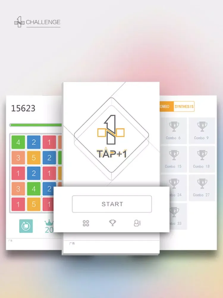 Tap+1-Free & Puzzle iPad  سکرین شاٹس