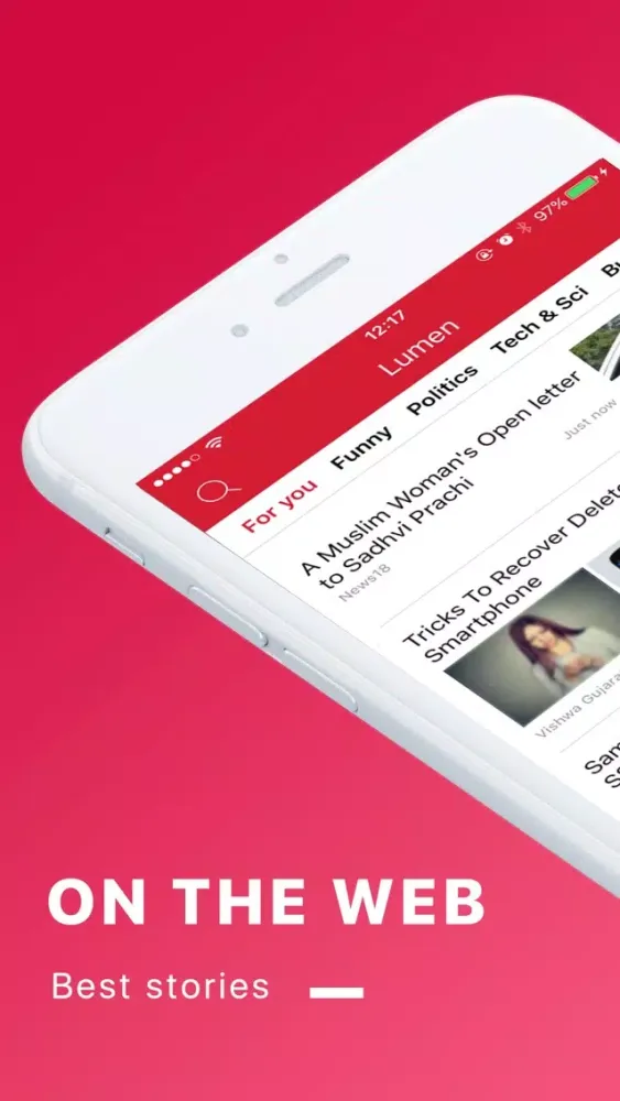 Lumen - News from India & the World应用截图