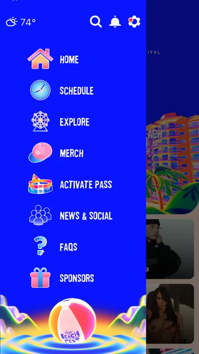 Скриншоты Baja Beach Festival
