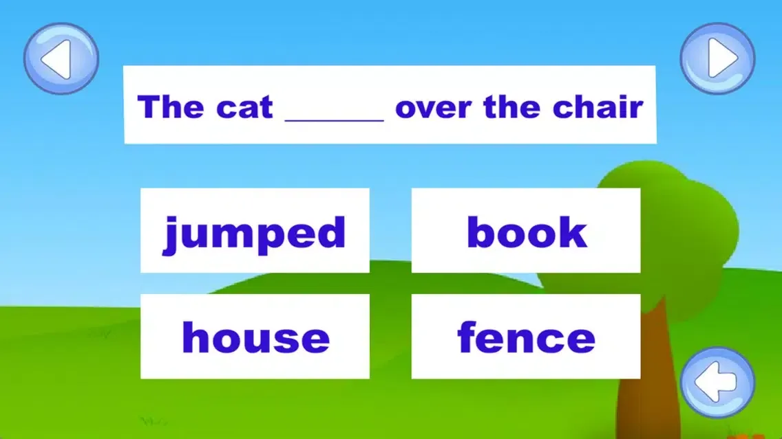 Tangkapan skrin Kindergarten Language Arts
