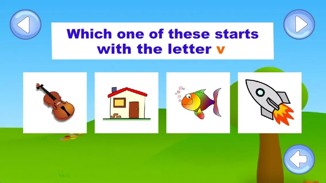 Tangkapan skrin Kindergarten Language Arts