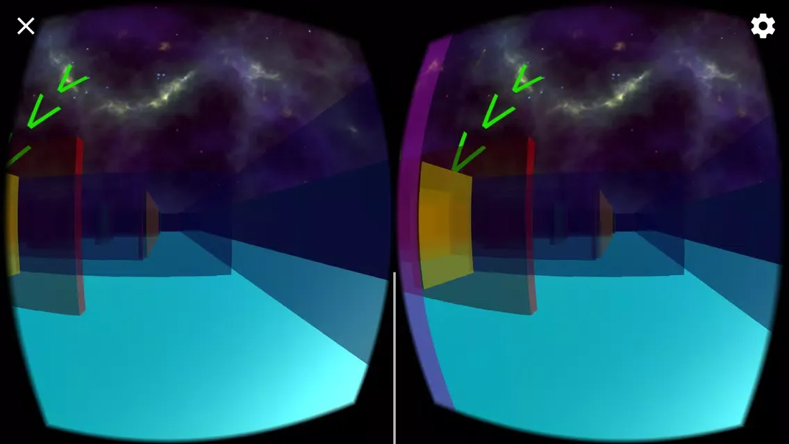 Zrzuty ekranu Star Maze Cardboard VR