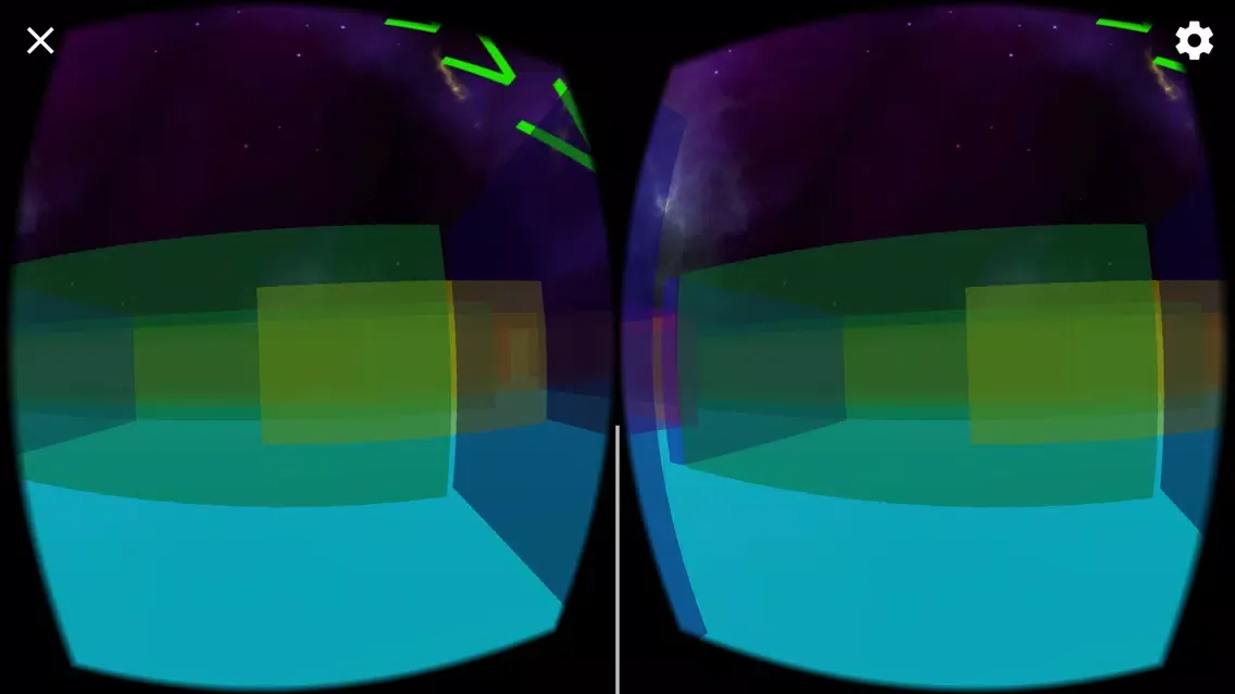 Zrzuty ekranu Star Maze Cardboard VR