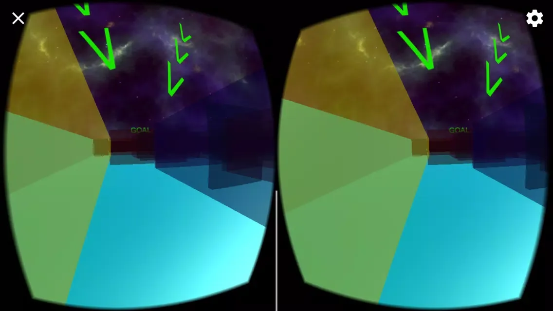Zrzuty ekranu Star Maze Cardboard VR