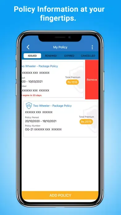 Ảnh chụp màn hình của Caringly Yours: Insurance App